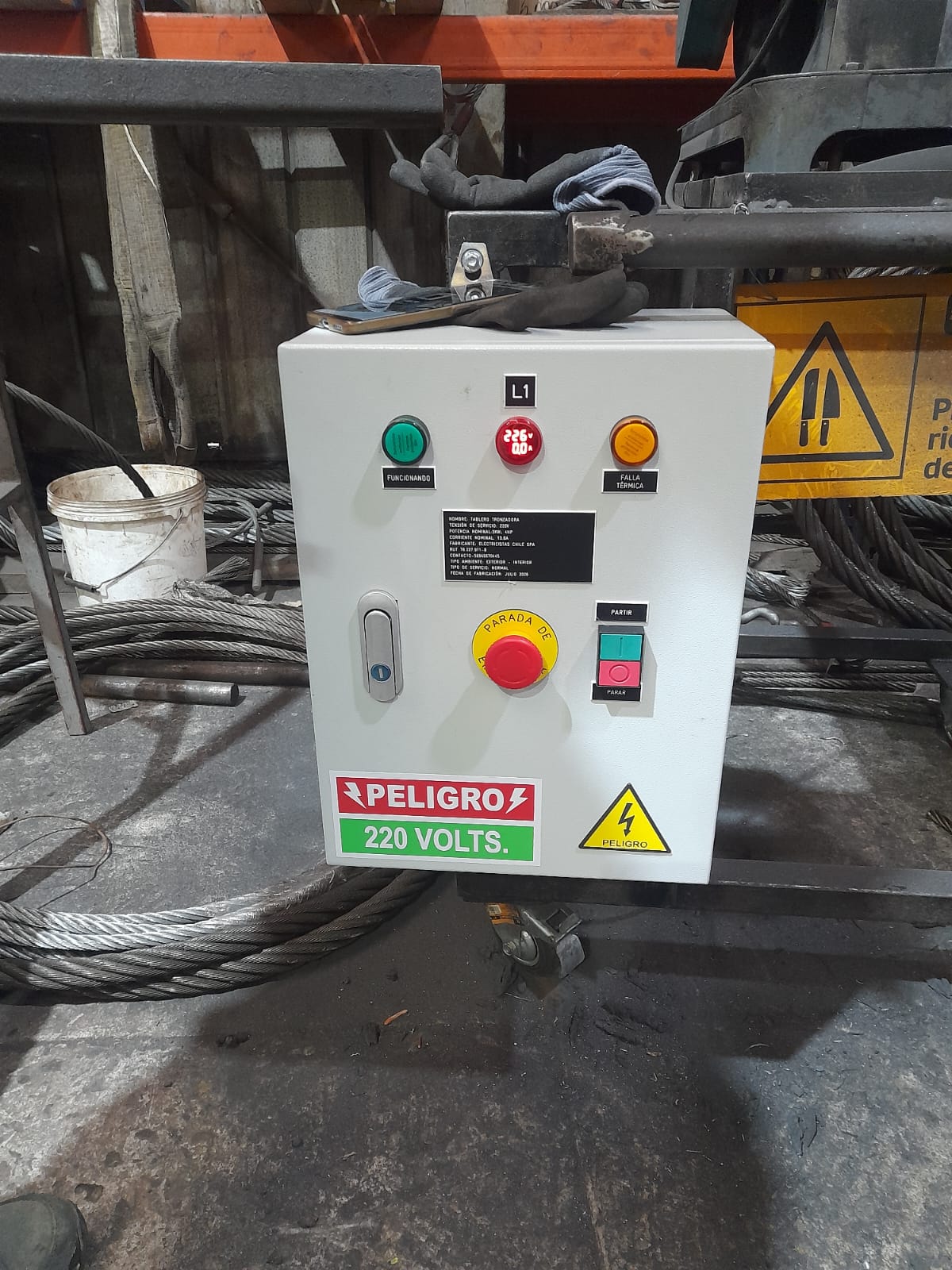 Tablero eléctrico 1